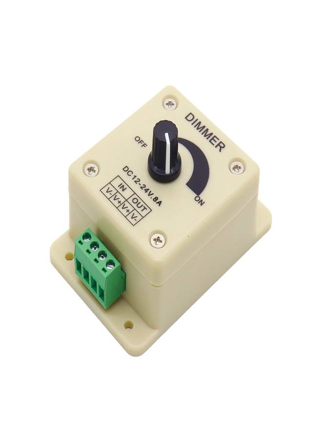 إلكترونيك سبايسس مفتاح تحكم إلكتروني بتقنية PWM لضبط سطوع شرائط إضاءة LED، يعمل بجهد 12 إلى 24 فولت، 8 أمبير - Image 4